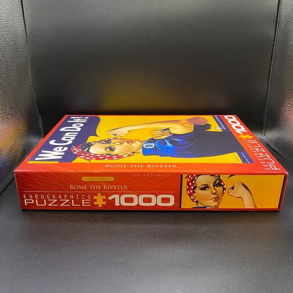 1000 Piece Puzzle Rosie The Riveter WWII Icon Empowerment Art - Free Shipping - Picture 6 of 7